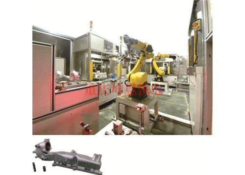 進氣歧管清洗、檢漏、管件裝配自動線