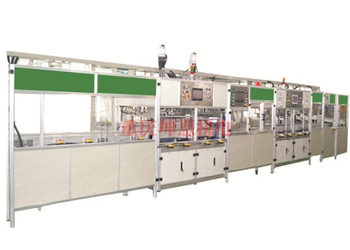 塑料氣缸罩蓋自動裝配、檢測生產線